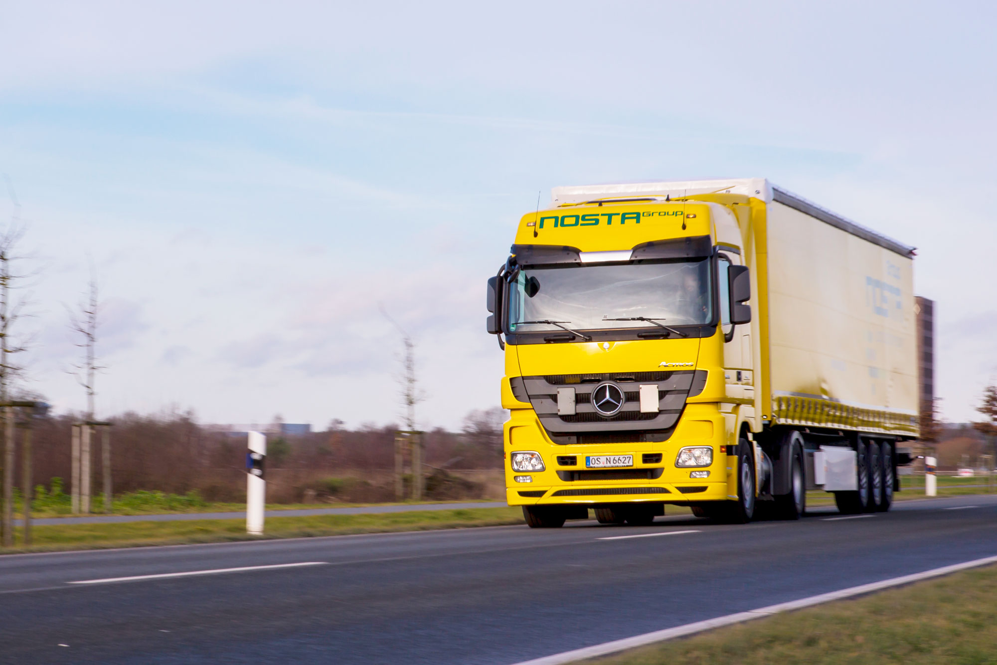 Truck transport between Germany and Austria